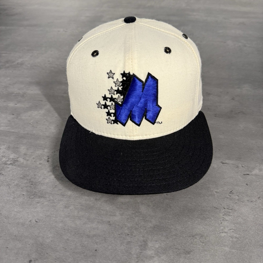Vintage Orlando Magic Hat New Era Cap Size 7 USA Made Wool Pro Model Fitted
